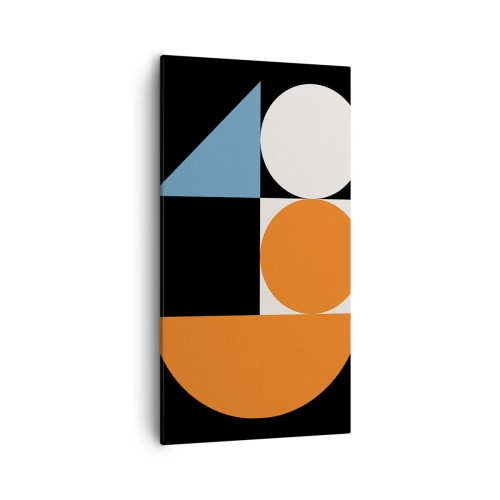 Schilderen op canvas - Dacht lay-out - 55x100 cm