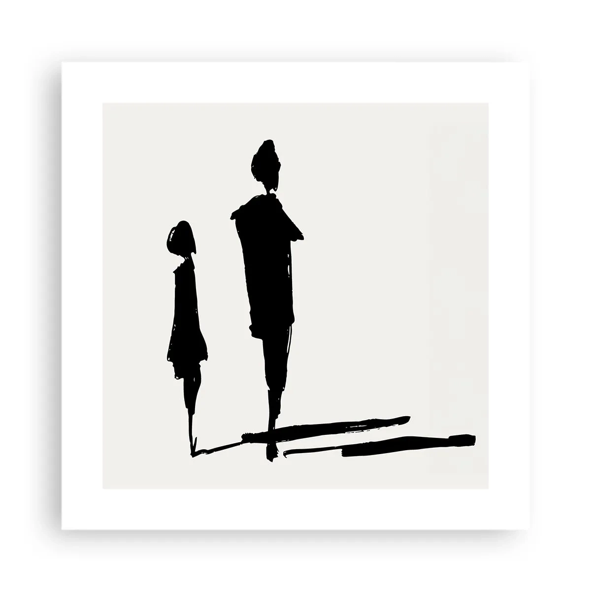 Poster - Zeker samen? - 40x40 cm