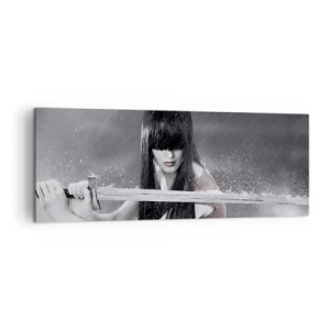 Schilderen op canvas - Mooi en gevaarlijk - 140x50 cm