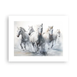 Poster - Witte magie - 40x30 cm