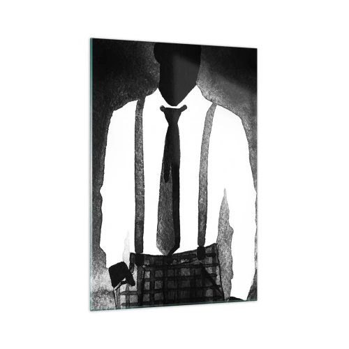 Schilderen op glas - In een noir sfeer - 70x100 cm