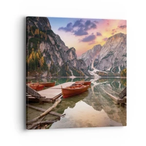 Schilderen op canvas - Belofte van de dag - 40x40 cm