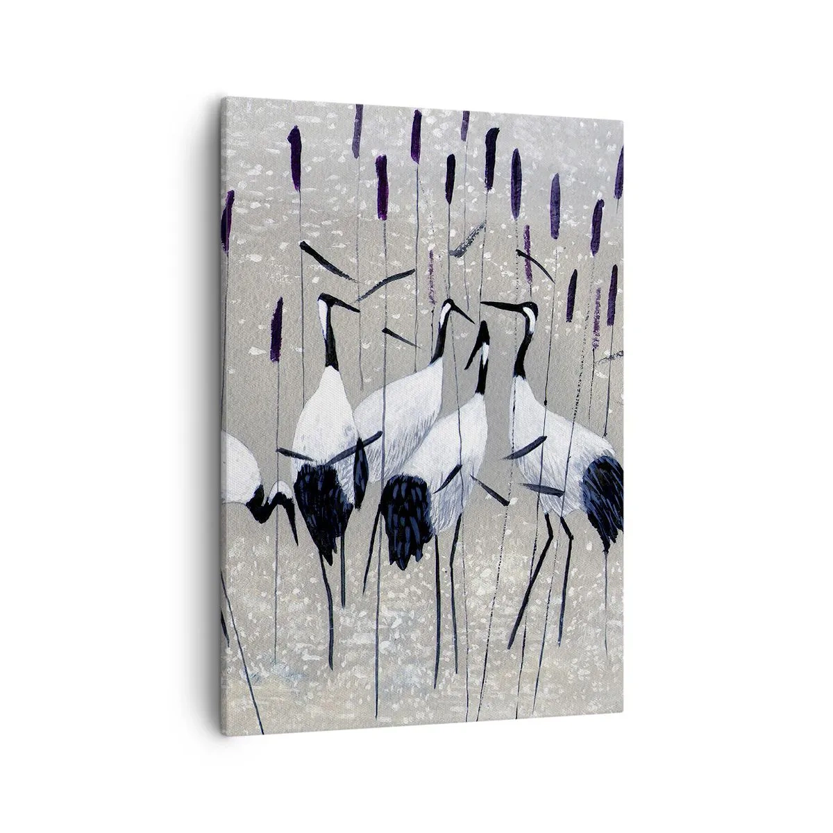 Schilderen op canvas - Onder hun eigen - 50x70 cm