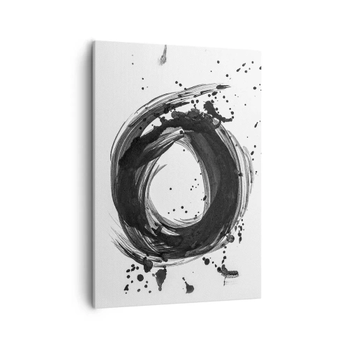 Schilderen op canvas - De draaikolk van de schepping - 50x70 cm