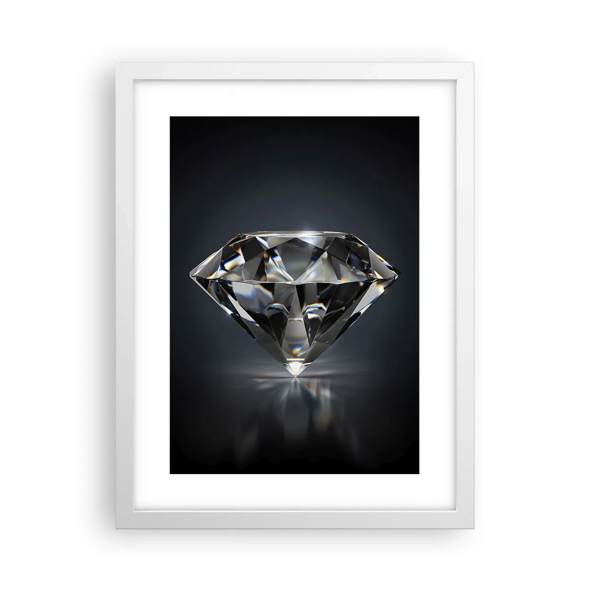 Poster in een witte lijst - Beste vriendinnen - 30x40 cm