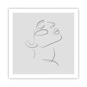 Poster - De wendingen van dromen - 60x60 cm