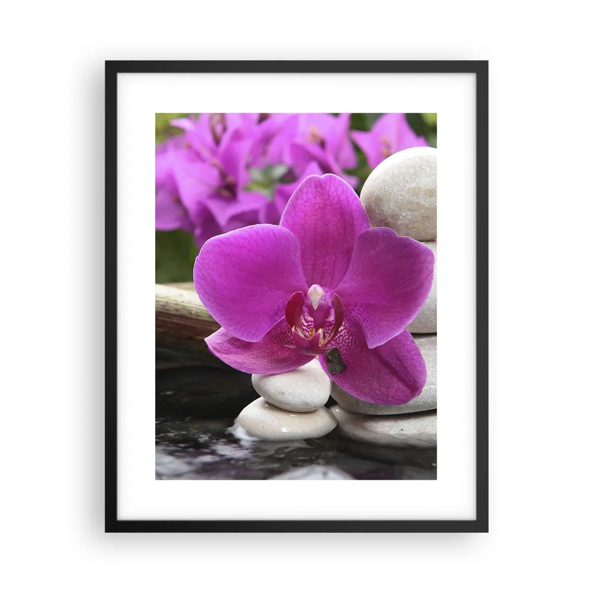 Poster in een zwarte lijst - Je bent al aan het rusten - 40x50 cm