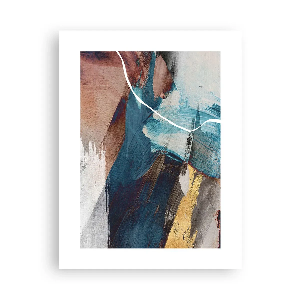Poster - Met panache en energie - 30x40 cm