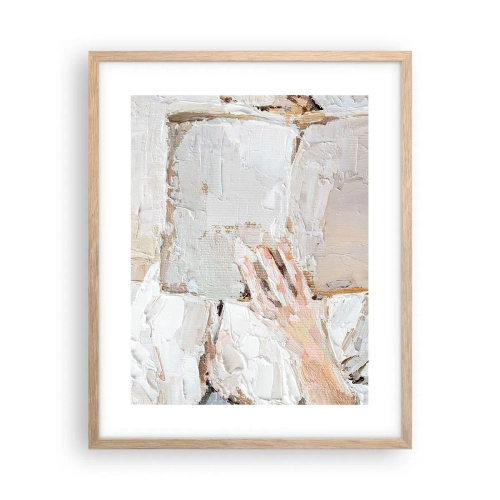 Een poster in een licht eiken lijst - In een andere wereld - 40x50 cm