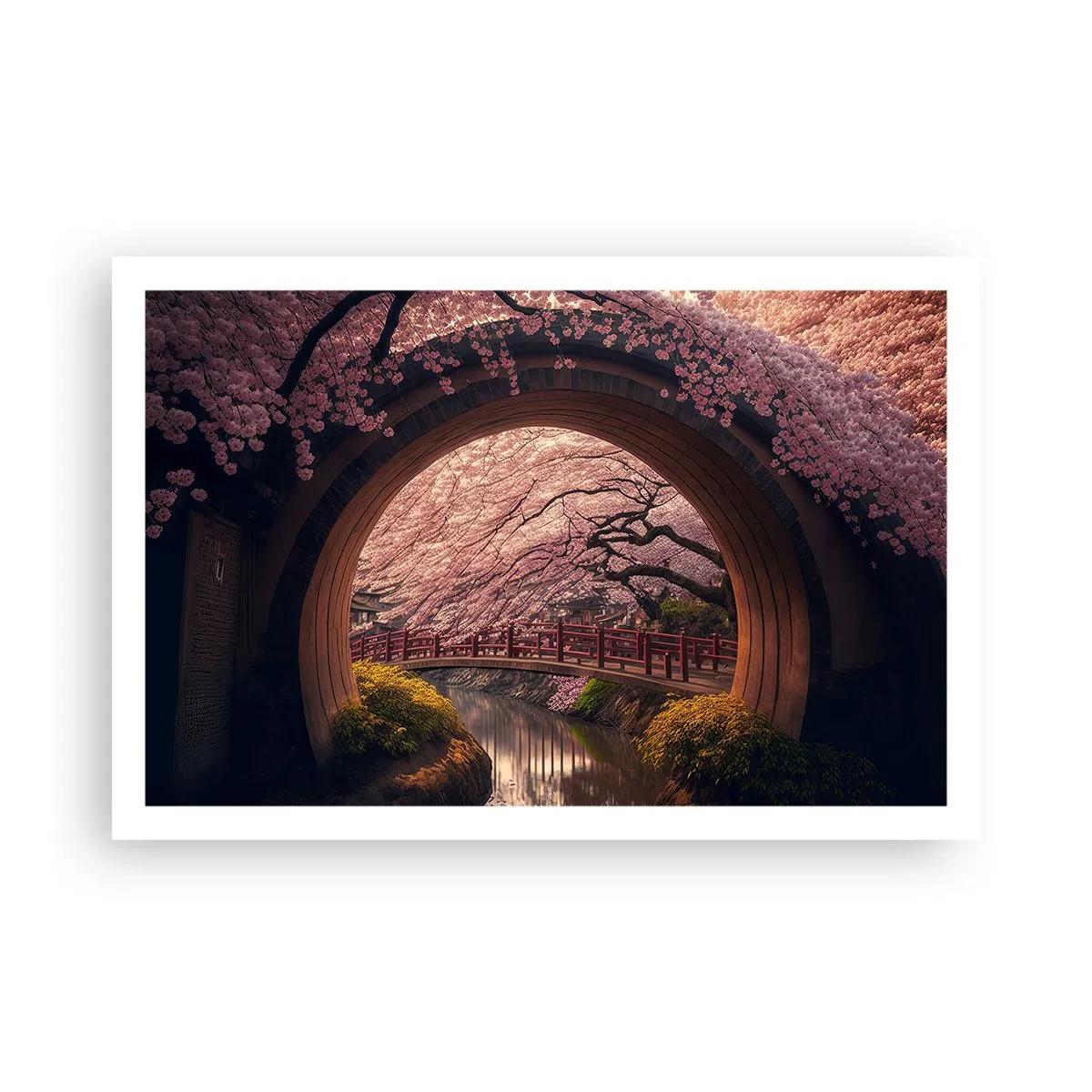 Poster - Japanse lente - 91x61 cm