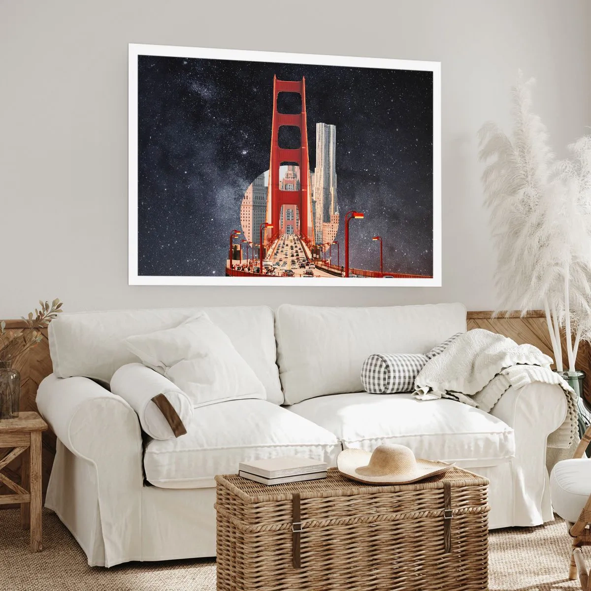 Poster - Altijd in het centrum - 91x61 cm
