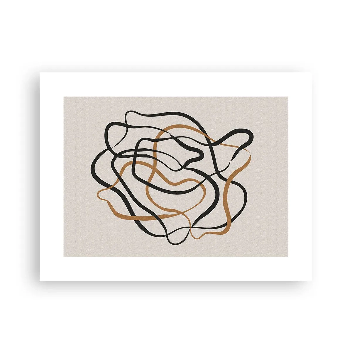Poster - Alles ging mis - 40x30 cm