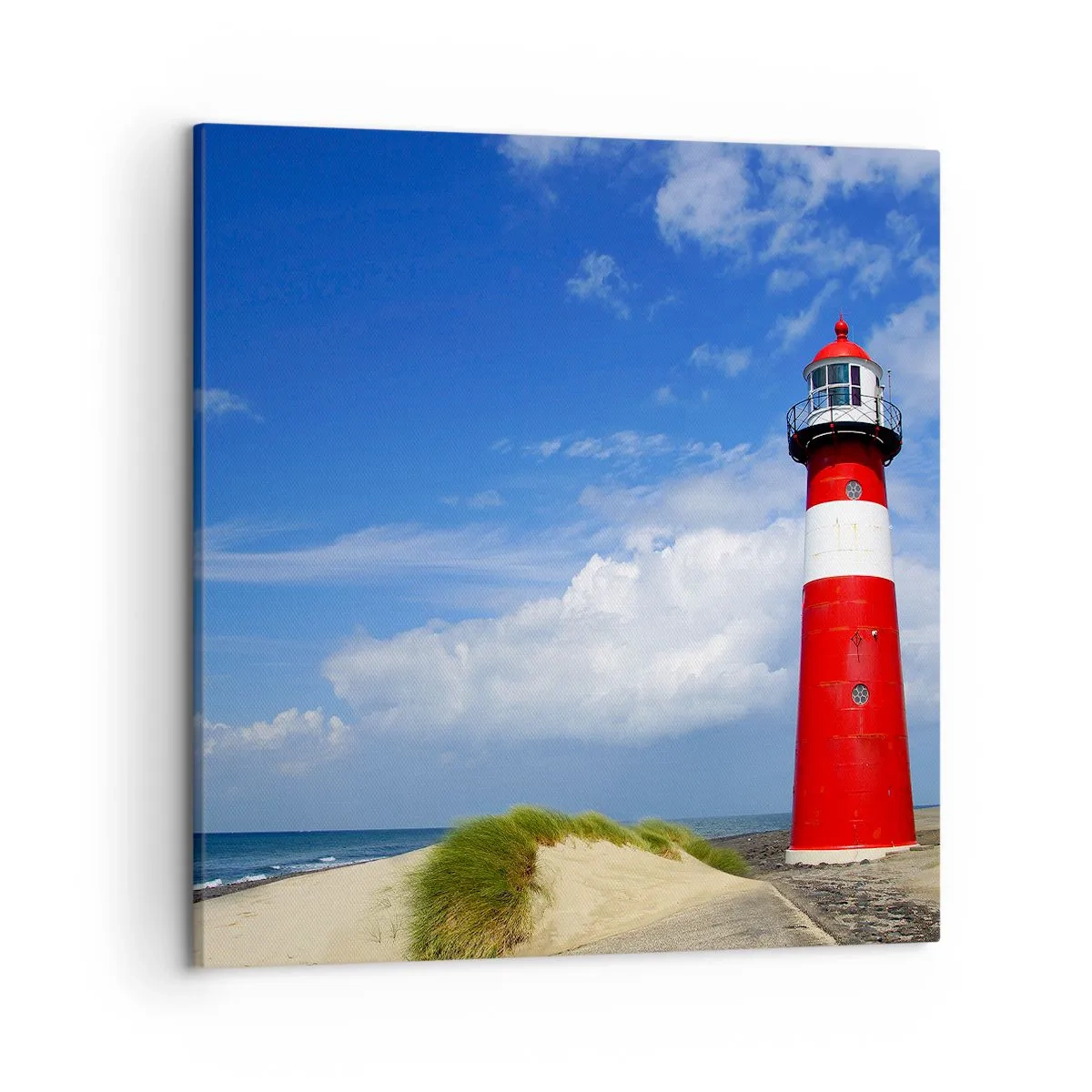 Schilderen op canvas - Een droom eenzame plek - 50x50 cm