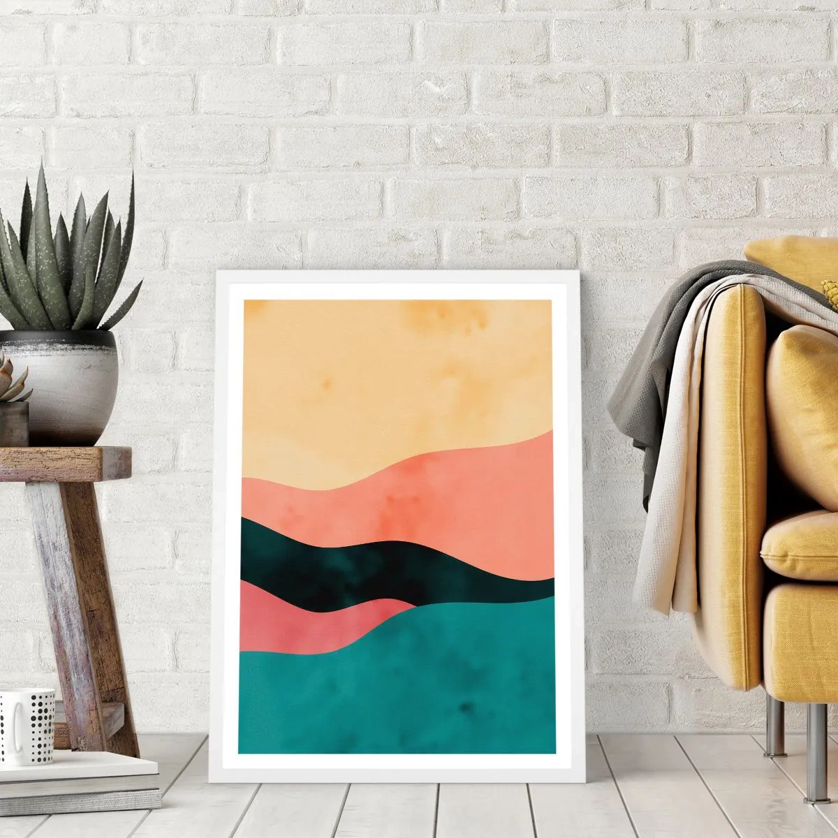 Poster in een witte lijst - Conforme non-conformiteit - 30x40 cm
