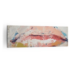 Schilderen op canvas - Het wekt de zintuigen - 160x50 cm