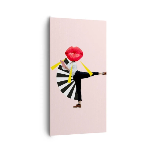 Schilderen op canvas - Surrealistische pop-art - 65x120 cm