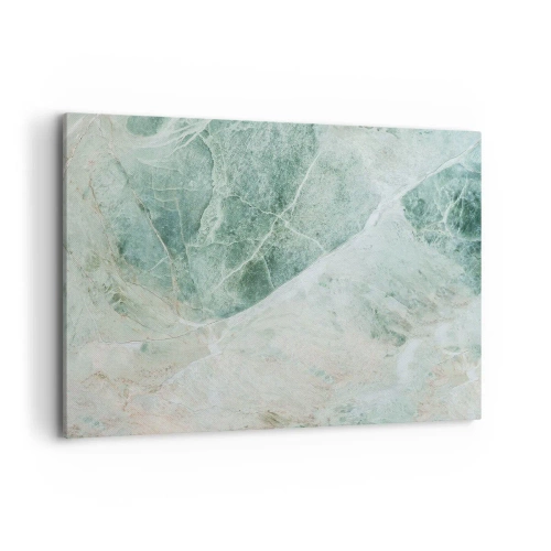 Schilderen op canvas - De nobele kou van steen - 120x80 cm