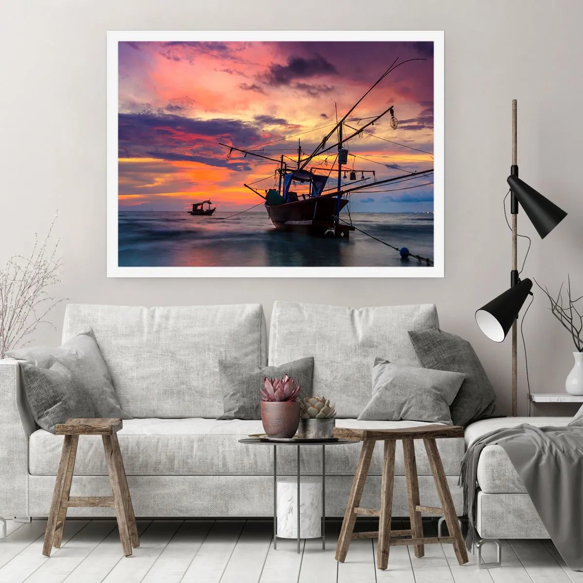 Poster - Exotische avond - 70x50 cm