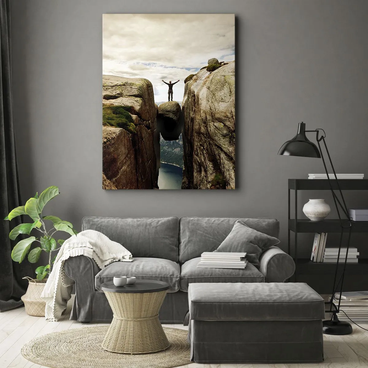 Schilderen op canvas - Hoe gaat het met mij?! - 70x100 cm