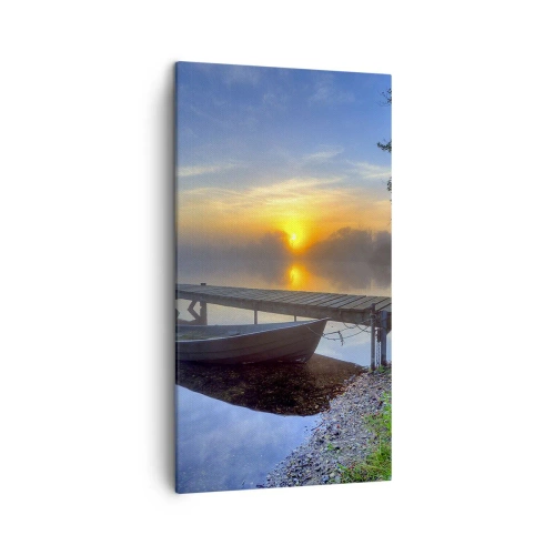 Schilderen op canvas - Hoe gewoon verandert in magie - 45x80 cm