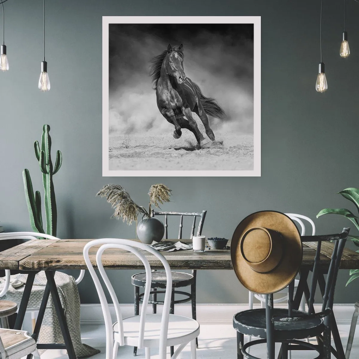 Poster - De emir zelf waardig - 30x30 cm