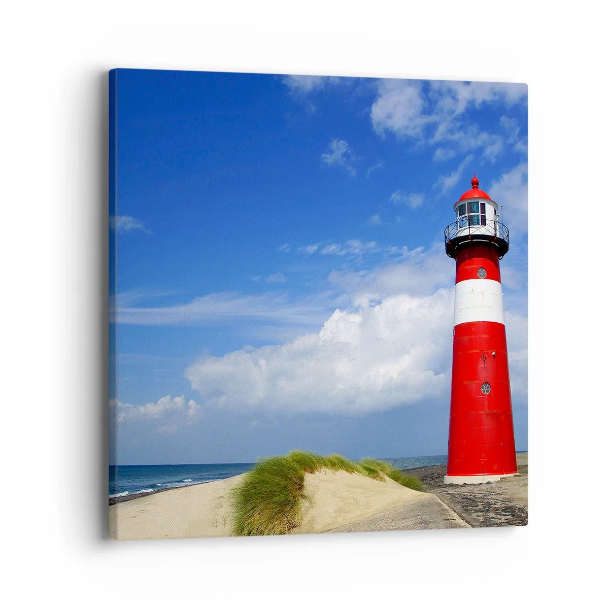 Schilderen op canvas - Een droom eenzame plek - 40x40 cm