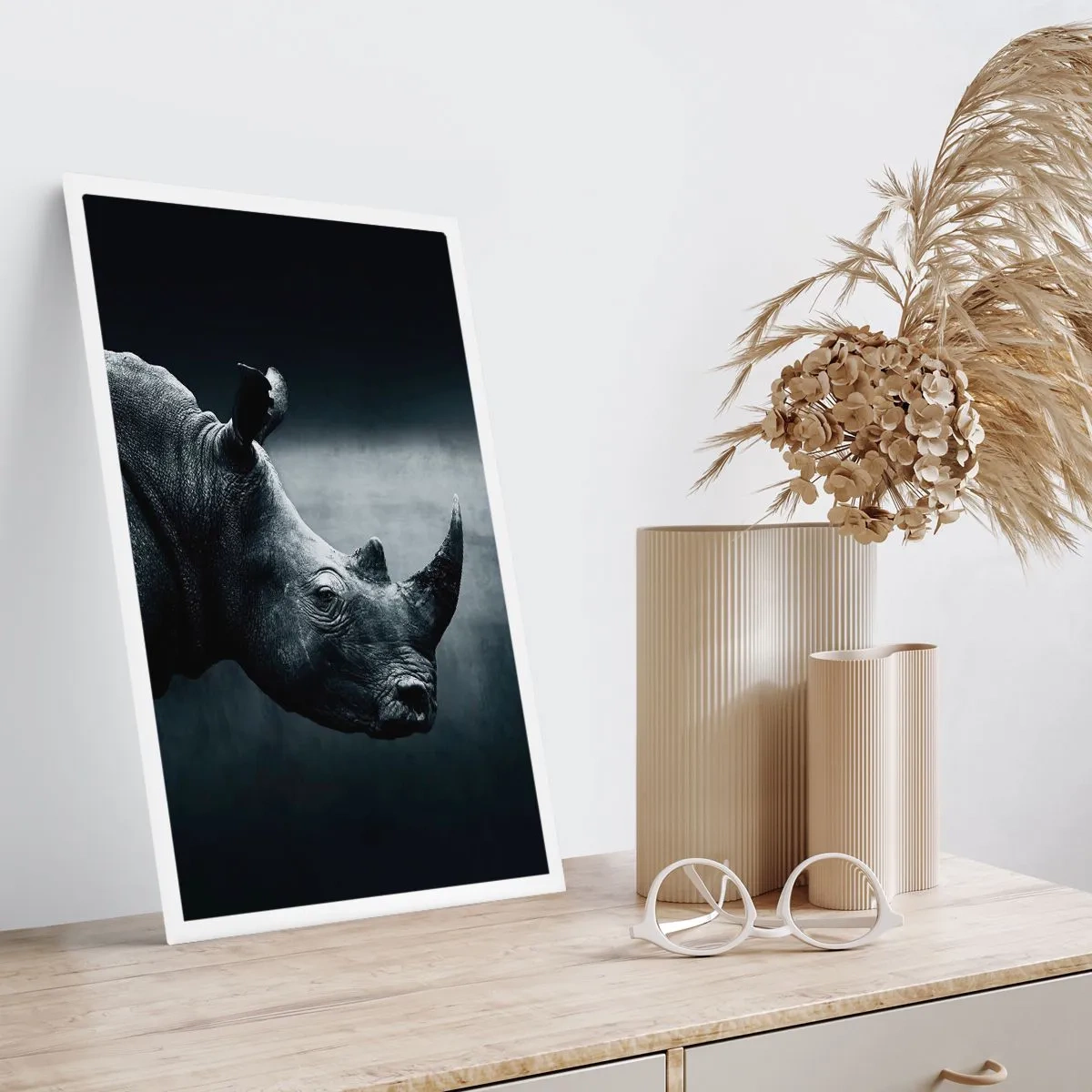 Poster - Rechts profiel - 70x100 cm