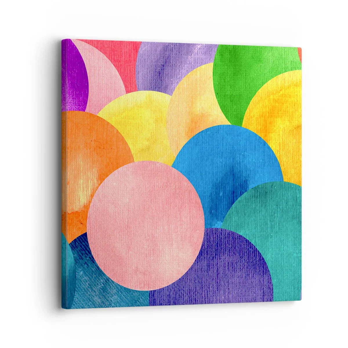 Schilderen op canvas - De oorspronkelijke volheid van het leven - 30x30 cm