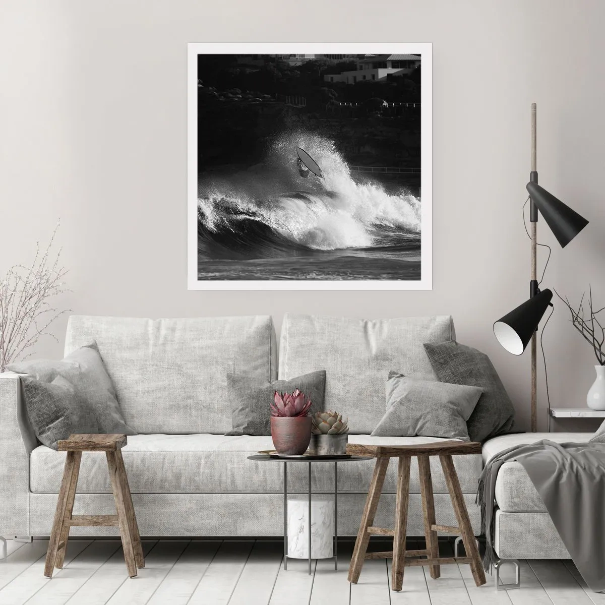 Poster - Uitdaging aanvaard! - 50x50 cm