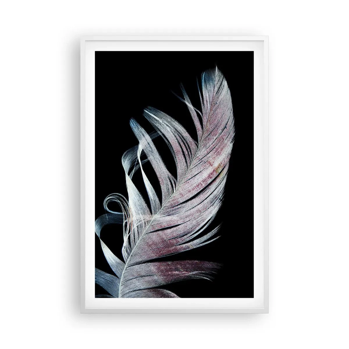 Poster in een witte lijst - Denk aan aanraking - 61x91 cm
