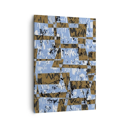 Schilderen op canvas - Een niet-menselijke knipsel - 50x70 cm