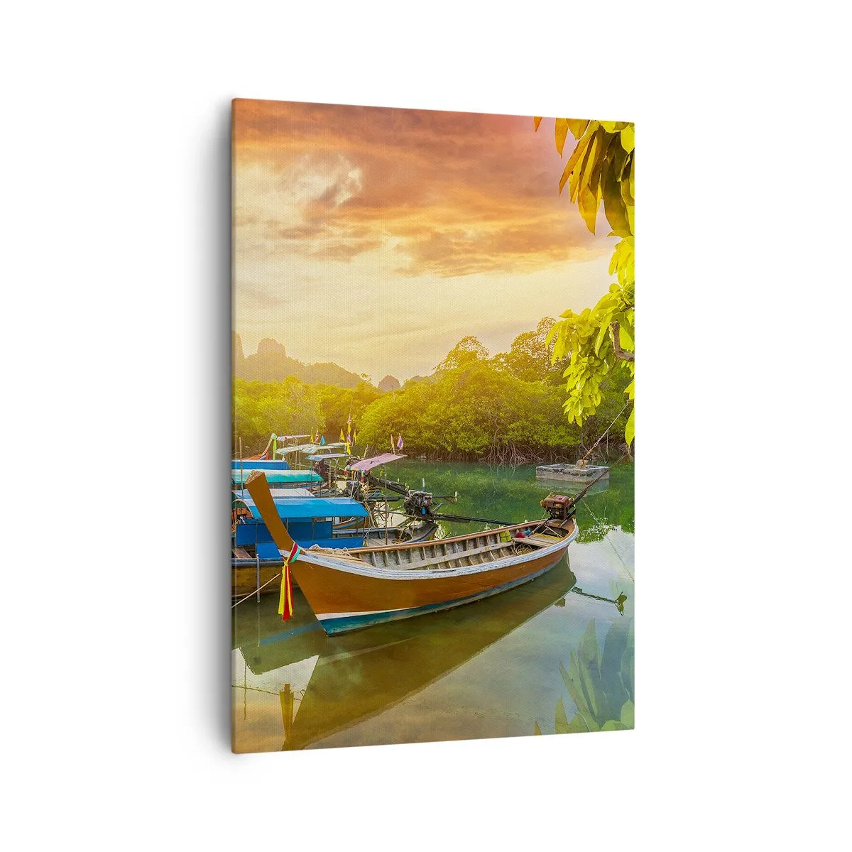 Schilderen op canvas - Voor een drukke dag - 70x100 cm