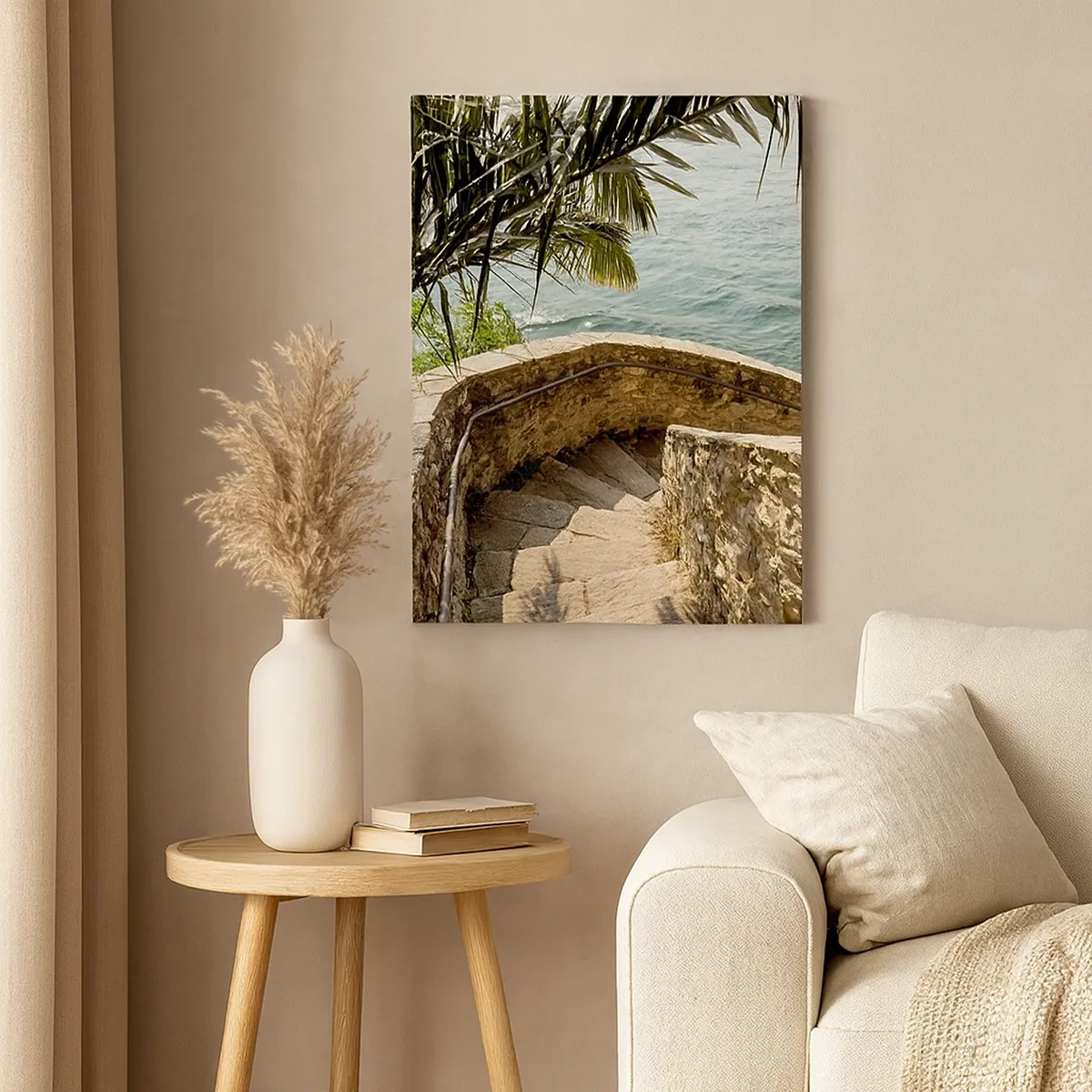 Schilderen op canvas - Onder de zon van Italië - 50x70 cm