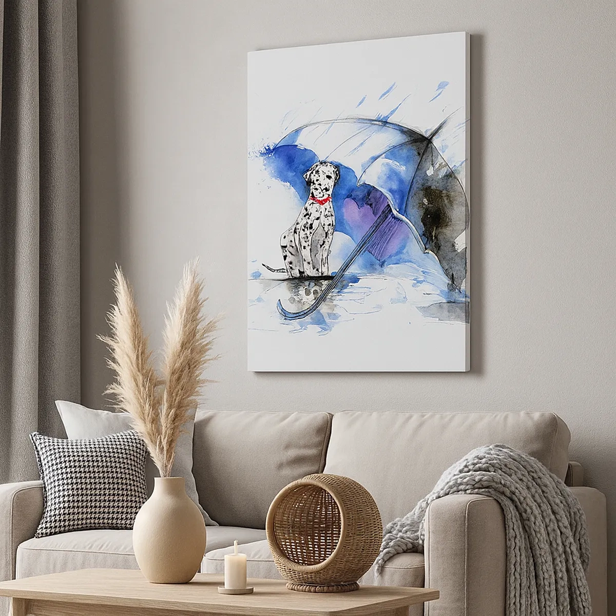 Schilderen op canvas - Daar is een vriend voor - 50x70 cm