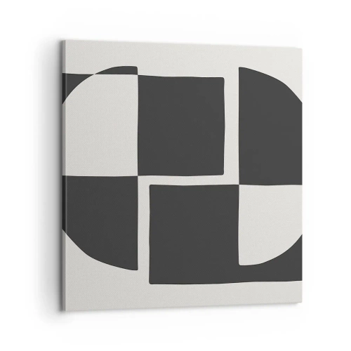 Schilderen op canvas - Antithese - synthese - 60x60 cm