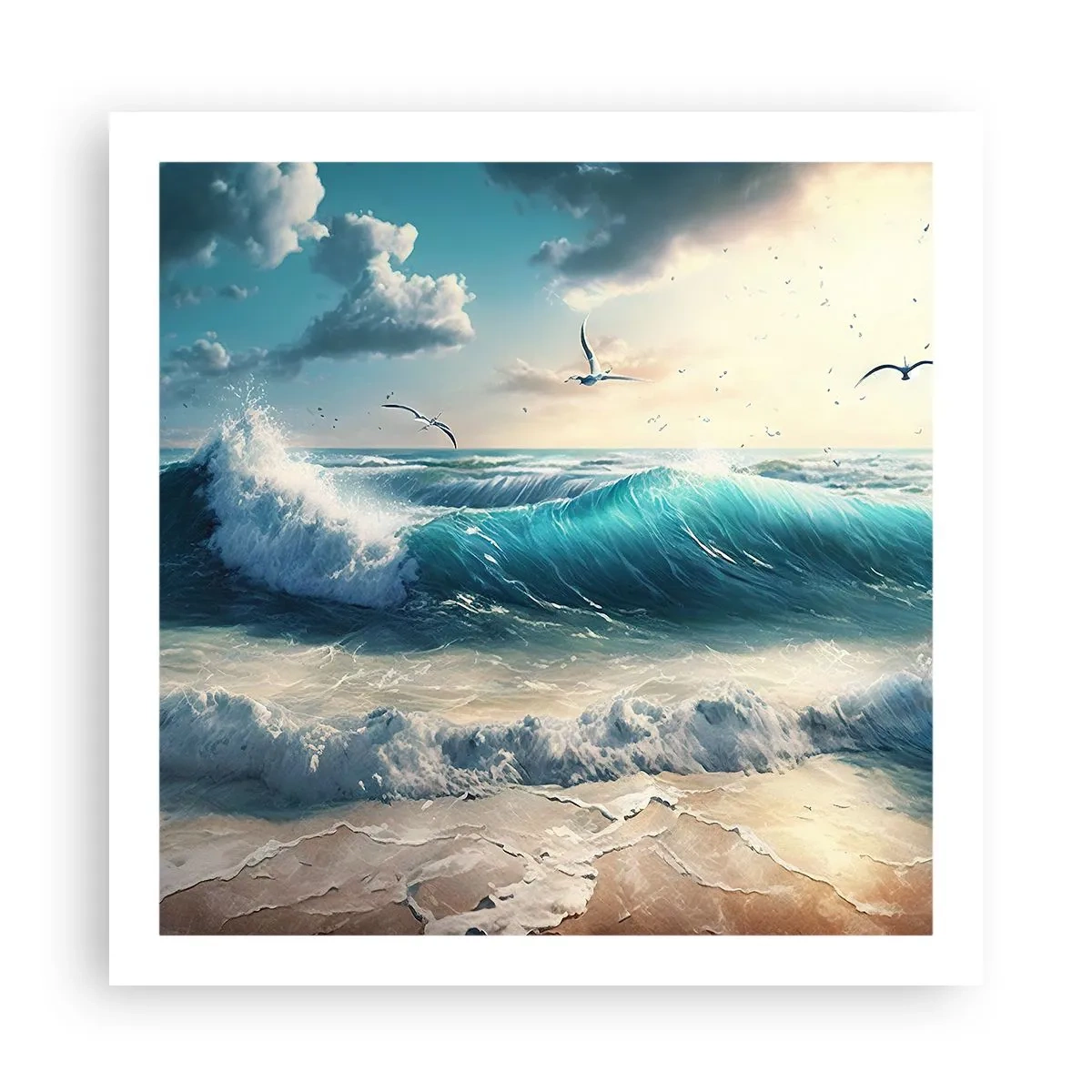 Poster - Ritselt alleen voor jou - 60x60 cm