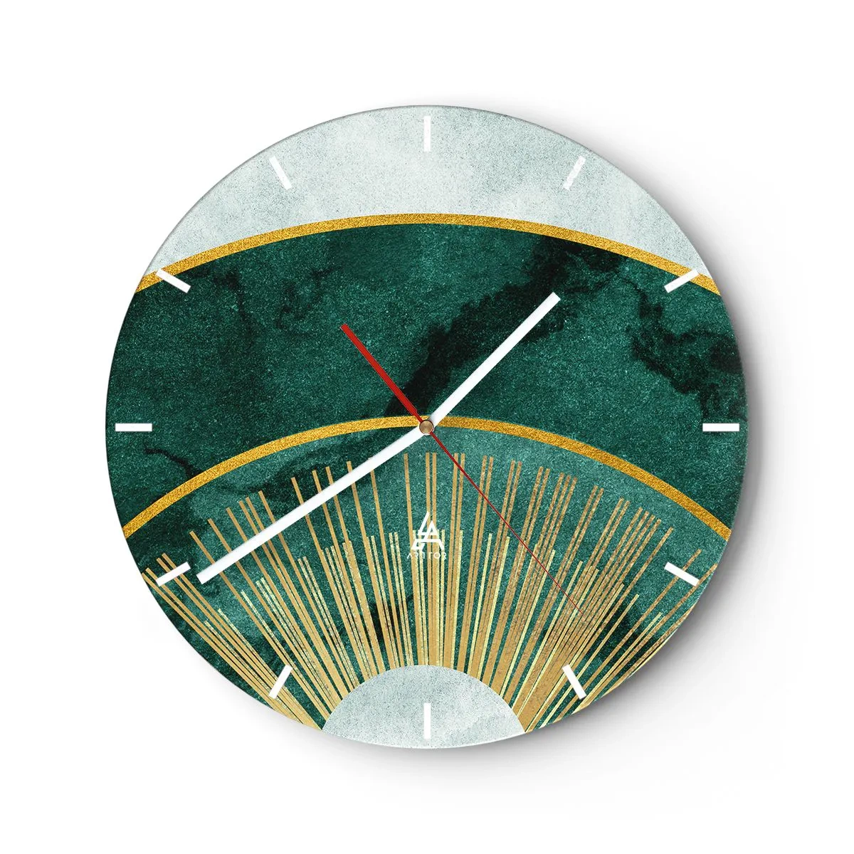 Wandklok - Klok - Een ander zonnestelsel - 40x40 cm