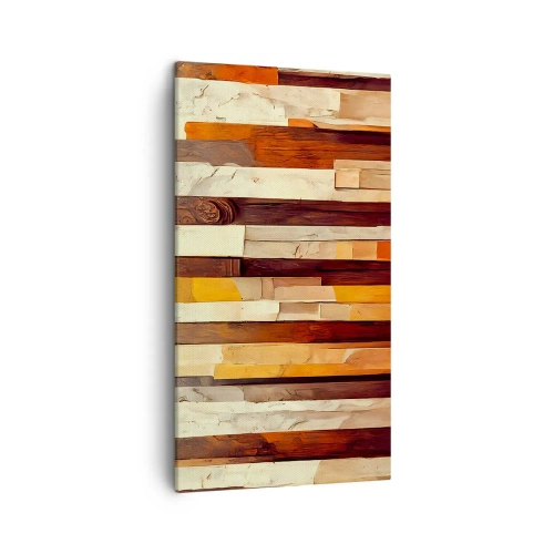 Schilderen op canvas - Anthem van de bosbomen - 45x80 cm