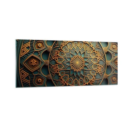 Schilderen op glas - In Arabische sfeer - 100x40 cm