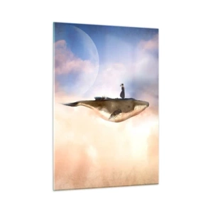 Schilderen op glas - Een echte reis - 50x70 cm