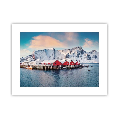 Poster - Noordelijke retraite - 40x30 cm