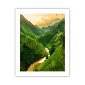 Poster - Vietnamese vallei - 40x50 cm