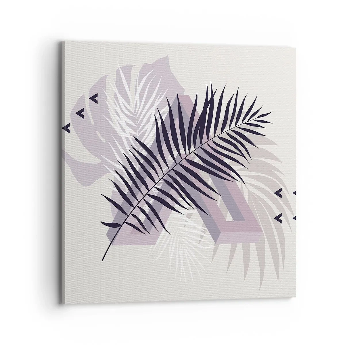 Schilderen op canvas - De schaduw van de schaduw - 70x70 cm