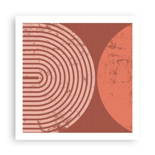 Poster - Een nauwe band - 60x60 cm