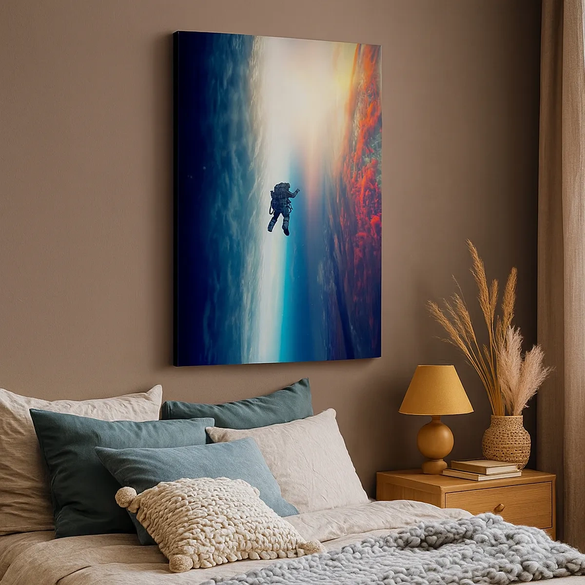 Schilderen op canvas - Ga het universum tegemoet - 50x70 cm