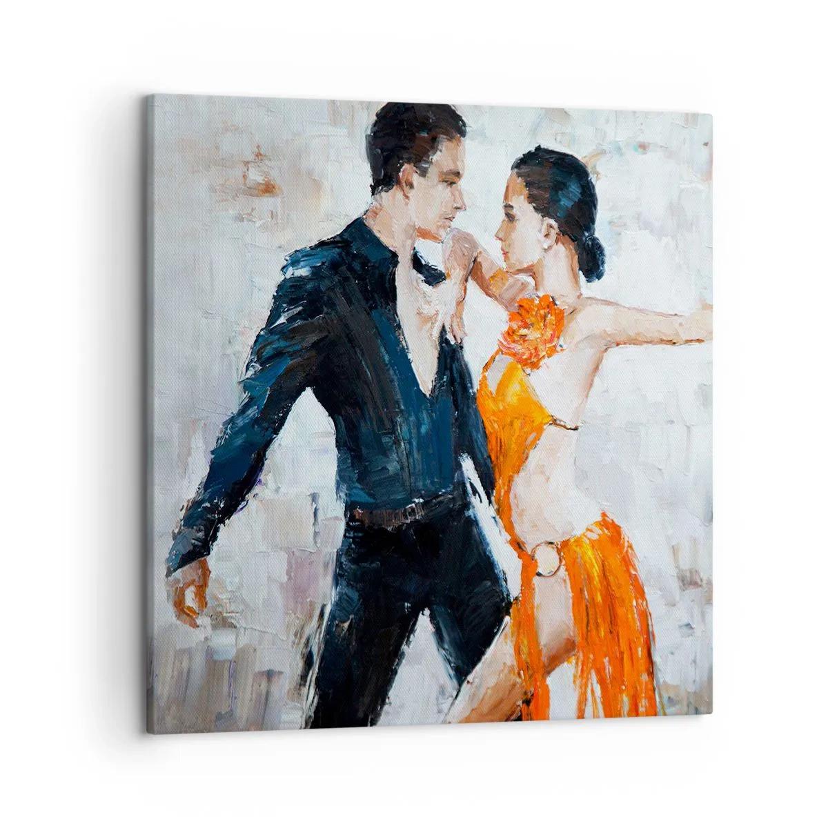 Schilderen op canvas - Dirty dancing - 50x50 cm