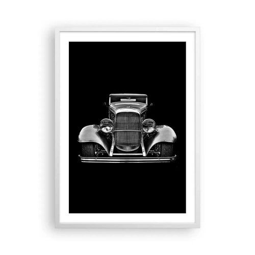 Poster in een witte lijst - Een echte gentleman - 50x70 cm