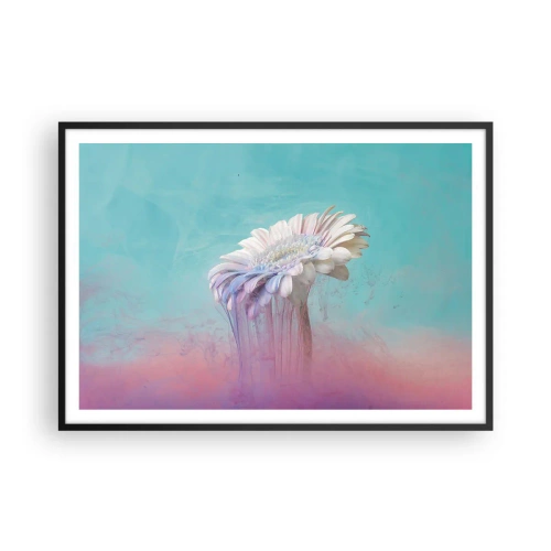 Poster in een zwarte lijst - De bloemenonderwereld - 100x70 cm