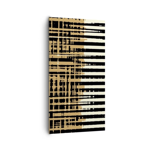 Schilderen op canvas - Architecturale abstractie - 65x120 cm