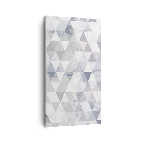 Schilderen op canvas - In ritme op drie - 45x80 cm